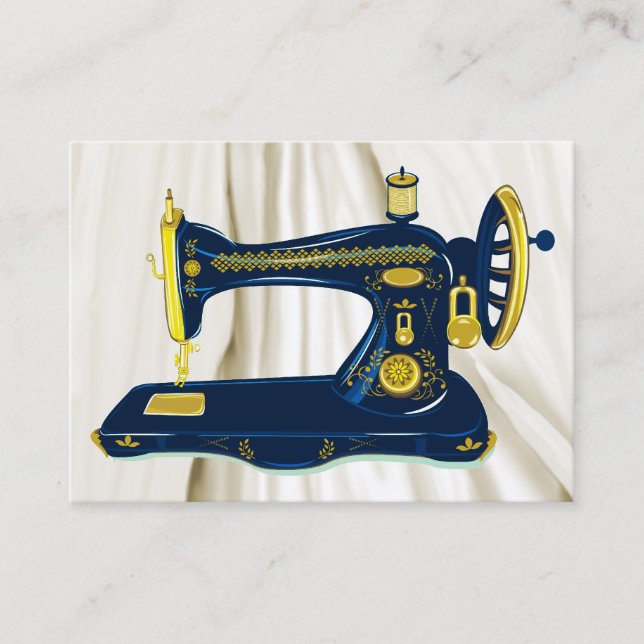 Nähen / Seamstress / Mode - SRF Visitenkarte (Vorderseite)