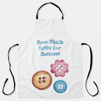 Nähen Sie viel Liebe für Tasten Handarbeit Schürze