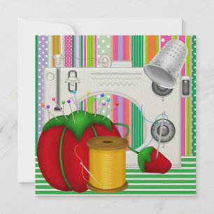 Nähen so Hübsch einladen - SRF Einladung