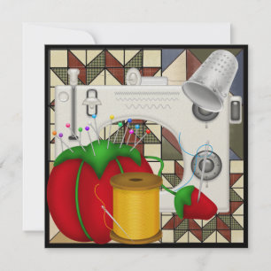 Nähen so Hübsch einladen - SRF Einladung