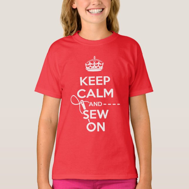 Nähen T-Shirt (Vorderseite)