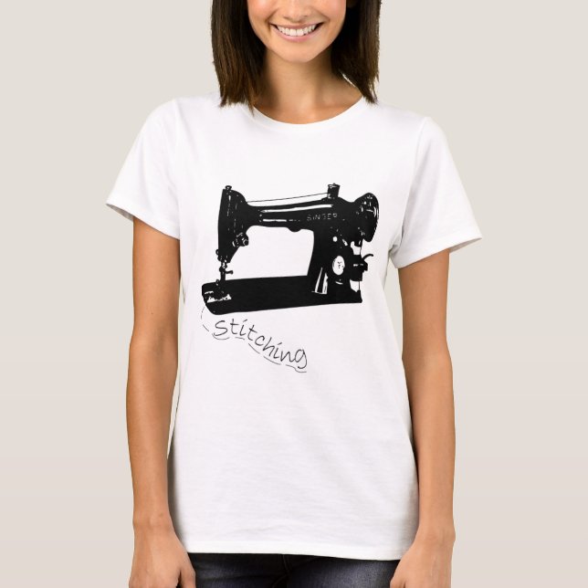 Nähen T-Shirt (Vorderseite)