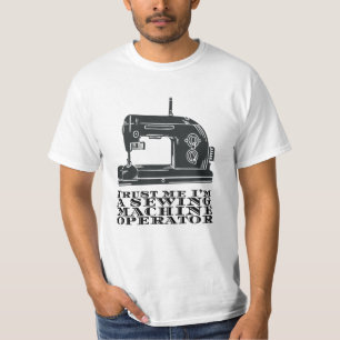 Nähen - Vertraue mir, dass ich ein Nähmaschinenbet T-Shirt
