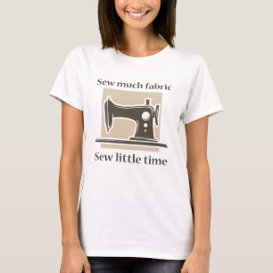 Nähen viel Stoff T-Shirt