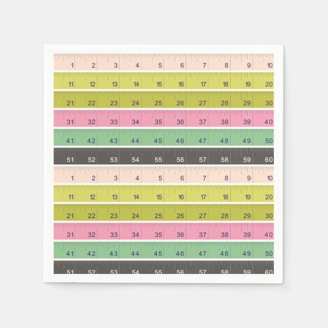 Nähen von Papierservietten (Vorderseite)