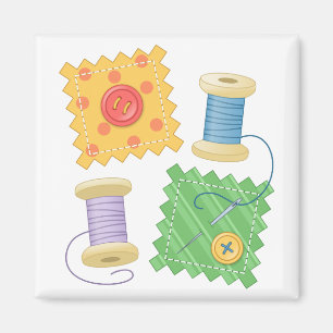 Nähen von Stepphobby Magnet