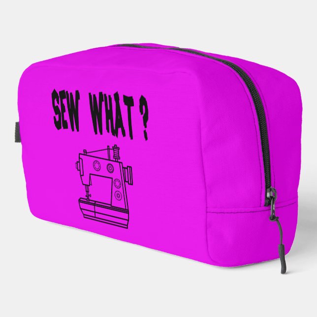 Nähen Was ? Waschbeutel (Rechte Ecke)