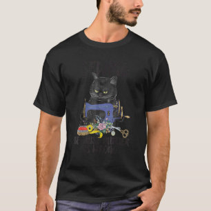 Nähen, weil Mord falsch ist Katzen 1 T-Shirt