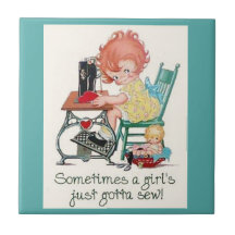 Nähende Ispirations Fliese