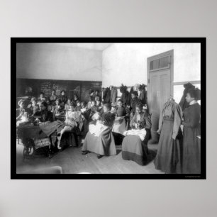 Nähende Klassen-Howard-Universität 1900 Poster