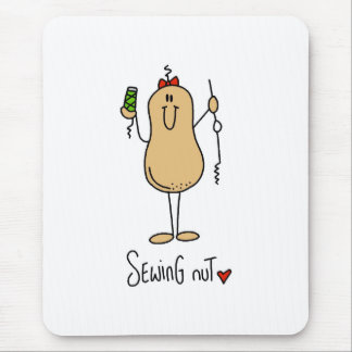 Nähende Nuss Mousepad