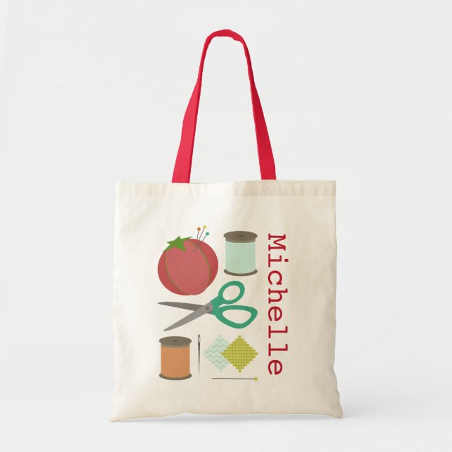 Nähende Taschen-Tasche Tragetasche (Vorne)