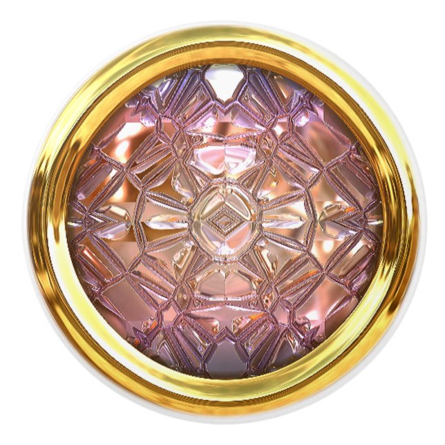 Nähender Knopf-Keramikglasgriff Keramikknauf (Vorderseite)