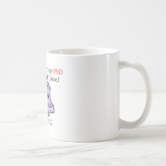Nähender PhD Tasse