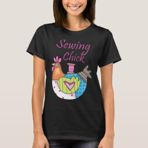 Nähendes Küken T-Shirt