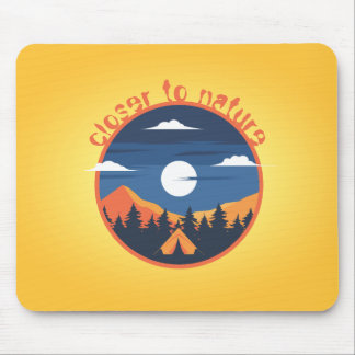 Näher an der Natur Mousepad