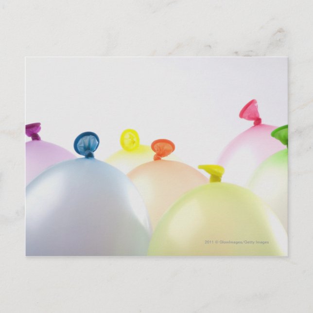 Naher Ballon Postkarte (Vorderseite)