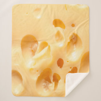 Naher Gelbkäse. Diese Datei wird gereinigt. Sherpadecke