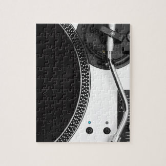 naher hoher Entwurf der DJ-VinylTurntable Puzzle
