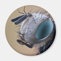 Naher Insektenkopf