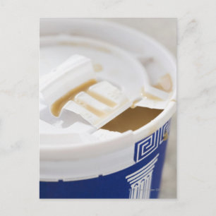 Naher Kaffee Postkarte