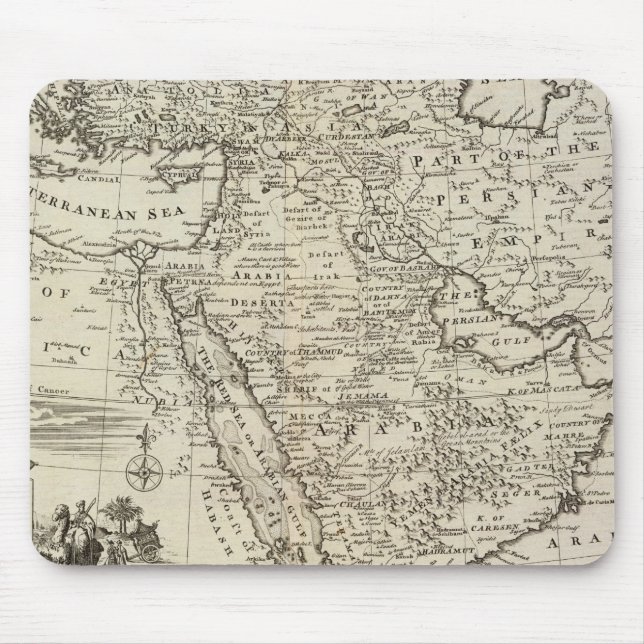Naher Osten Mousepad (Vorne)