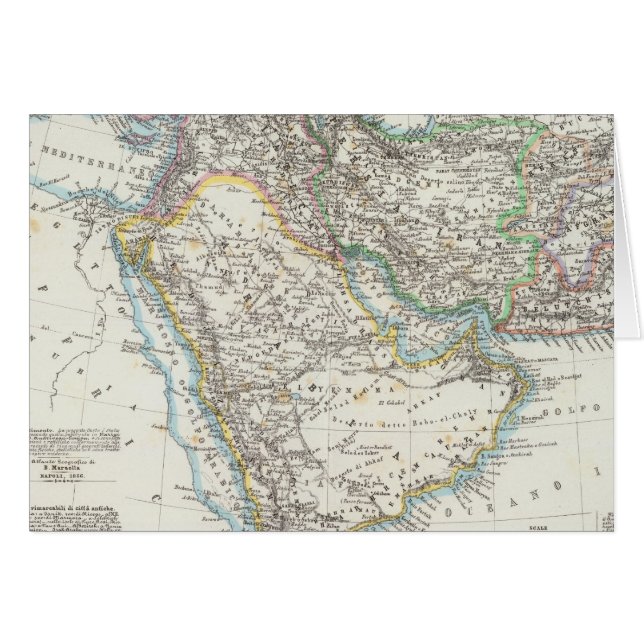 Naher Osten, Südasien (Vorderseite (Horizontal))