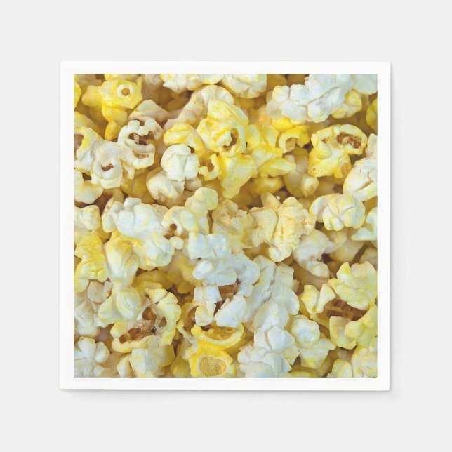 Naher Popcorn Serviette (Vorderseite)