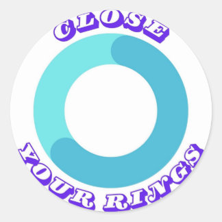 Naher Ringaufkleber Runder Aufkleber