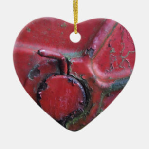 Naher rostfreier LKW Keramikornament