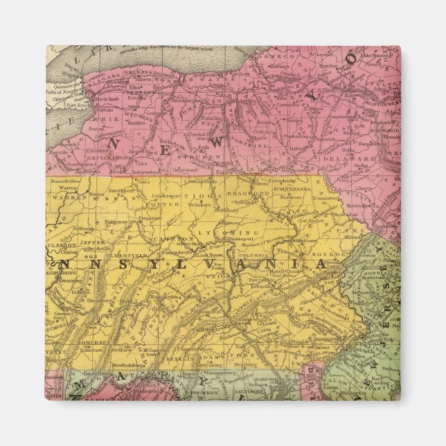 Naher Staaten, USA Magnet (Vorne)