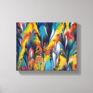 Naher und Feathery2-Druck auf 10x18-Leinwand Leinwanddruck