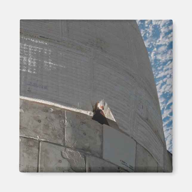 Naher Weltraumbahnhof Magnet (Vorne)