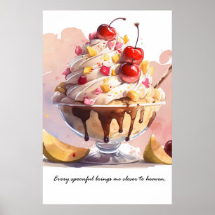 Naher zum Himmelsposter Poster