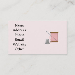 Näherin-Kunst-und Handwerks-Visitenkarte Visitenkarte