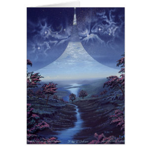 Nähernde Dämmerung auf Ring-Welt