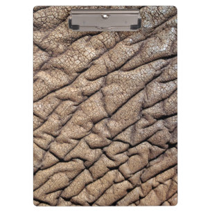 Nahes Aufsetzen der afrikanischen Elefantenlandsch Klemmbrett