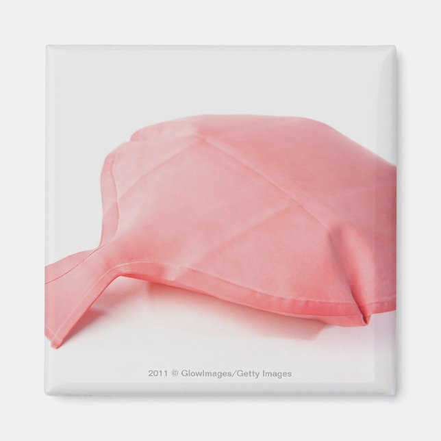 Nahes Aufziehen eines Keuchkissen Magnet (Vorne)