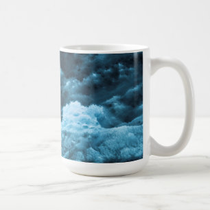 Nahes blaues Eis, Island Tasse
