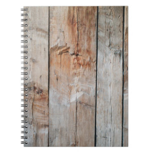 Nahes Foto aus Holz Notizblock