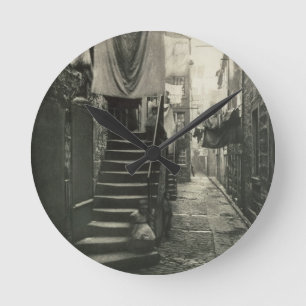 Nahes Nr. 193, 17-27 Hautpstraße, Glasgow, von 'O Runde Wanduhr