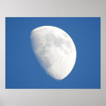 Nahes Up of the Moon and Blue Sky Foto