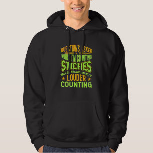 Nähfragen Gefragt beim Zählen von Stichen 3 Hoodie