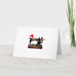 Nähgeschenk   Frohe Weihnachten Nähliebhaber Karte