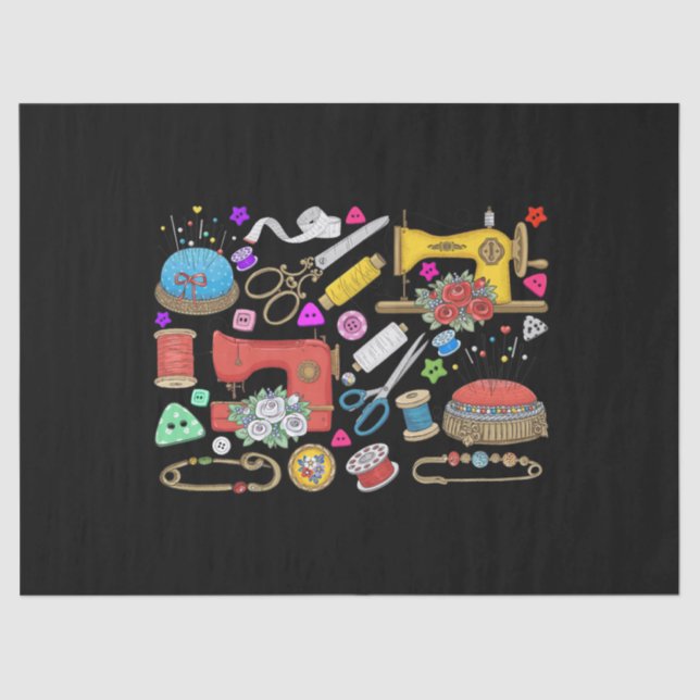 Nähkollektion Seidenpapier (Vorderseite)