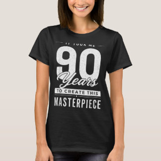 Nahm 90 Jahre Meisterwerk 90. Geburtstag 90 Jahre T-Shirt