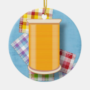 Nähmarke/Ornament - SRF Keramik Ornament