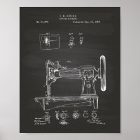 Nähmaschine 1867 Patentenkabine