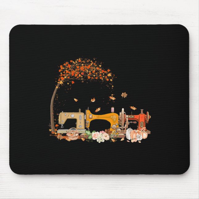 Nähmaschine Nähen Stich länger schneller Fall Mousepad (Vorne)