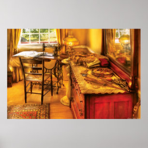 Nähmaschine - Nähraum Poster